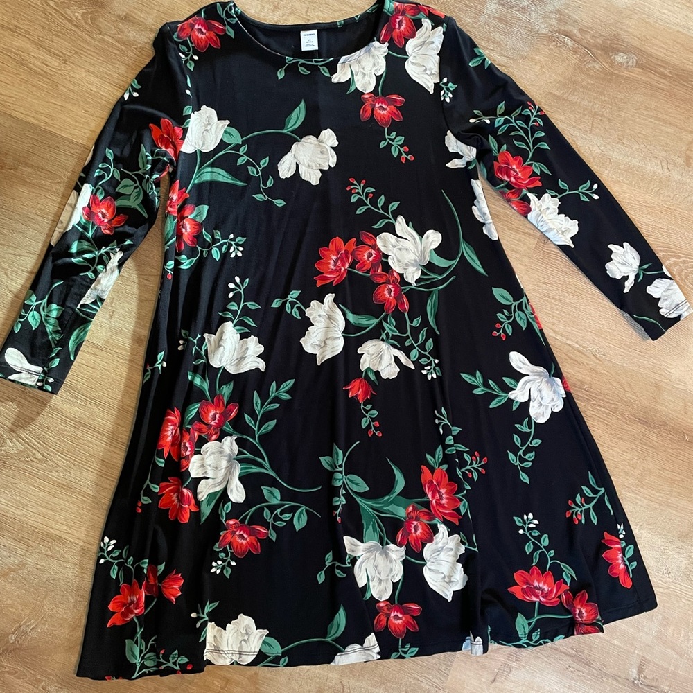 Old Navy knit floral dress